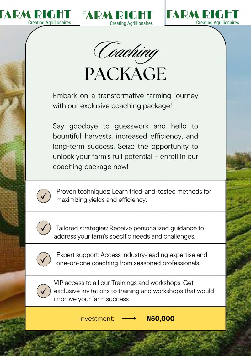 COACHING PACKAGE