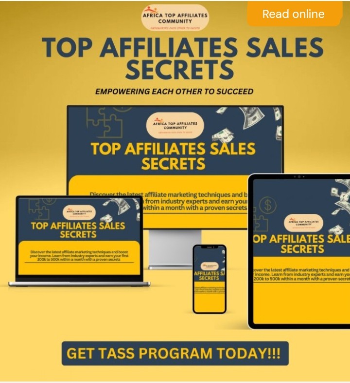 Buy Top Affiliate Sales Secret by Favour Busayo on Selar