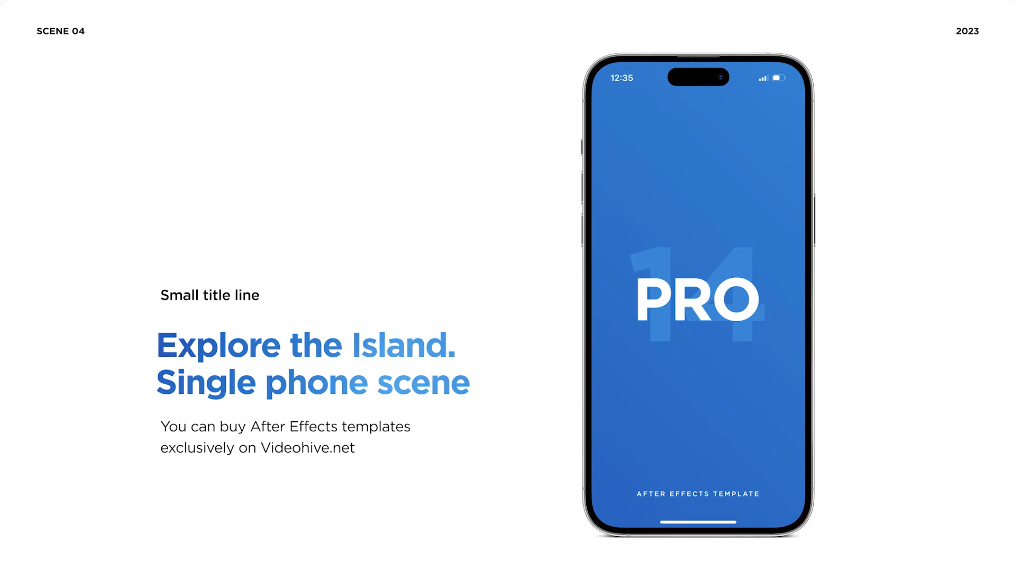 Pro14 Phone Mockup Pack for After Effects