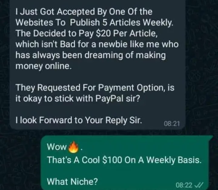Get paid to and make a living as a non writer