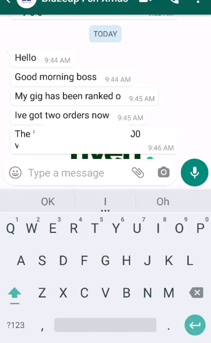 Service on fiveer