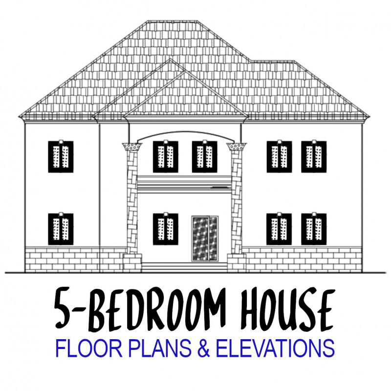 5-Bedroom All En Suite Duplex Floor Plans