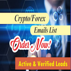 40,000 Countries FX-Crypto Opt-in Email List Database
