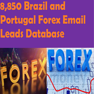 8,850 Brazil and Portugal Forex Email Leads Database