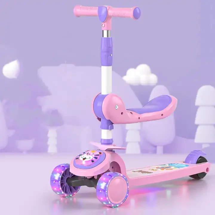 Portable Light Weight and Easy Foldable Children Scooter