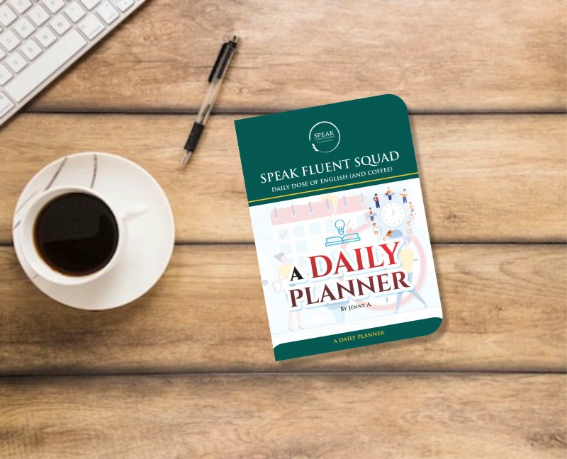 A Daily Planner/Scheduler. Daily dose of English.