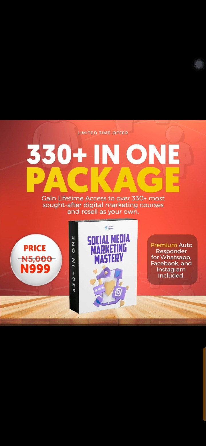 Buy 330+ Digital Skill Course Package by Gabriel Keman on Selar