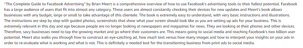 Customer review 13
