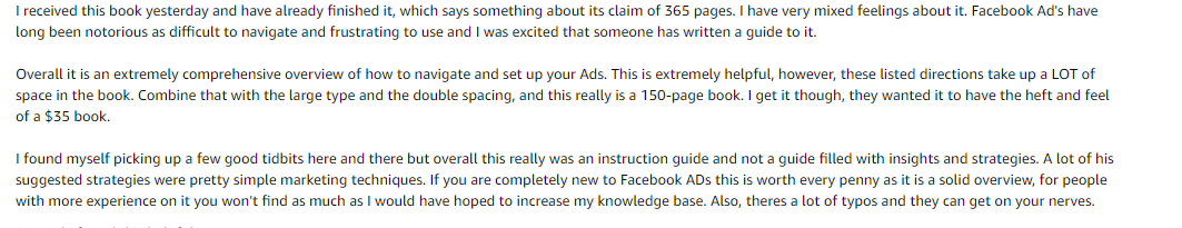 Customer review 14