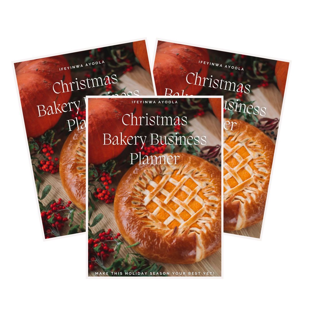 Christmas Bakery Business Planner
