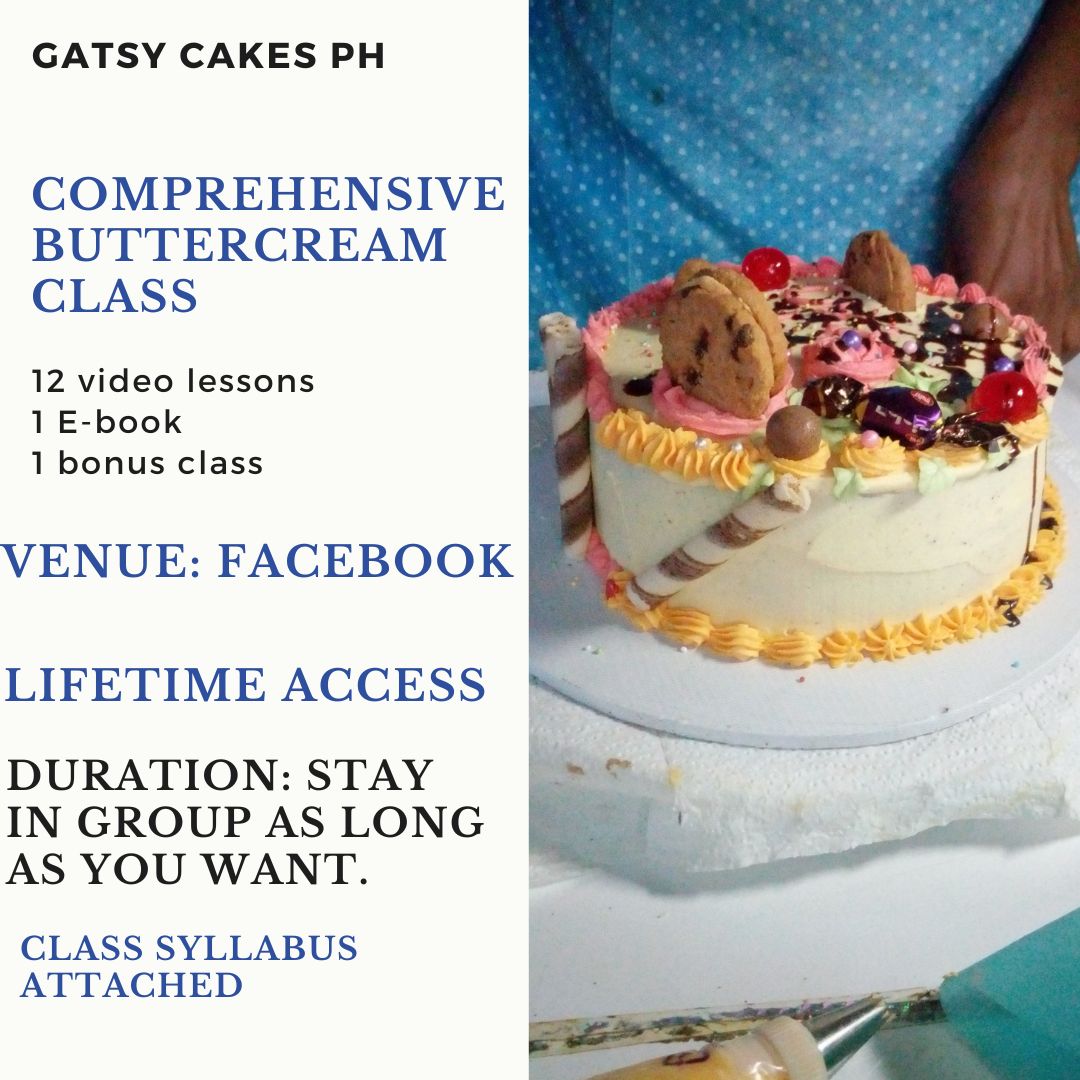 Comprehensive Buttercream Class