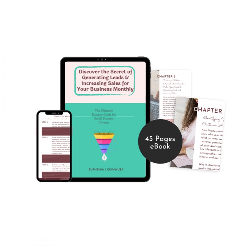 The Leads and Sales Blueprint: Generate Leads and Increase Sales