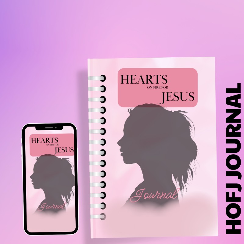 Hearts On Fire For JESUS Journal- Digital Copy