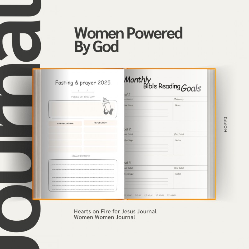 Hearts On Fire For JESUS Journal- Digital Copy