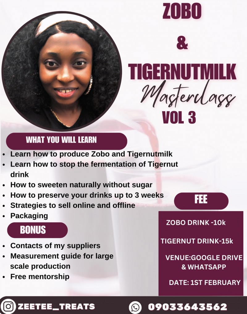 Buy ZOBO MASTERCLASS By Gloria Ndim Ogbonna On Selar Buy zobo masterclass by gloria ndim ogbonna on selar