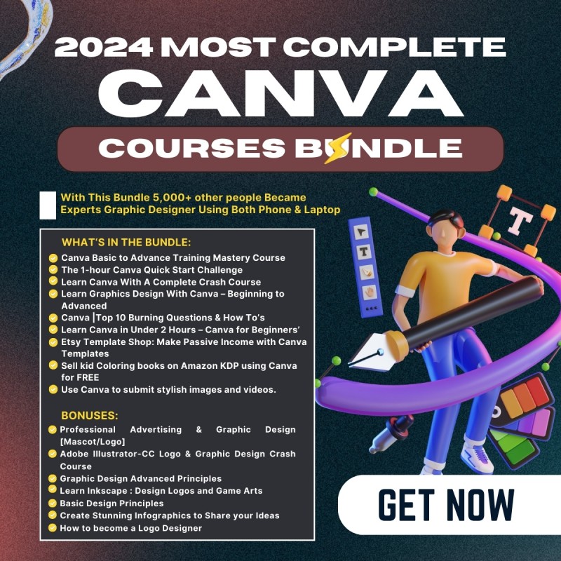 Master Graphics Design from Zero to Hero with Canva