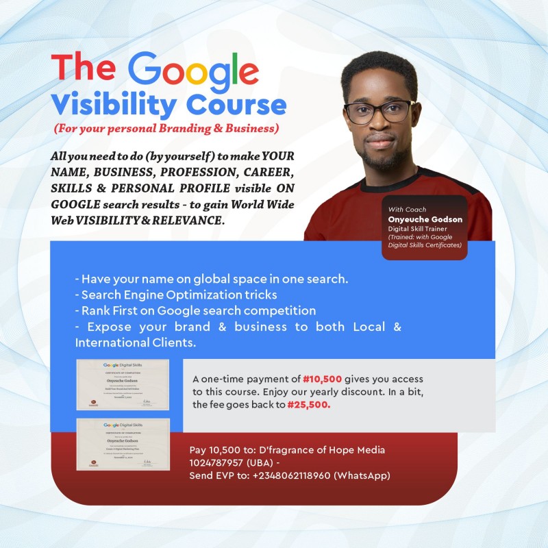 THE GOOGLE VISIBILITY COURSE