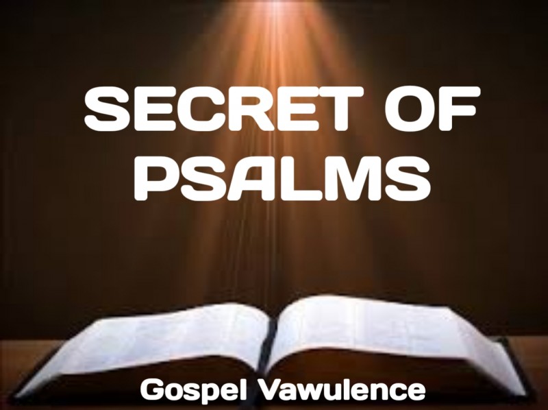 Secret of psalms