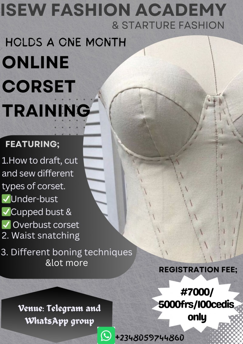 Corset masterclass by iSew