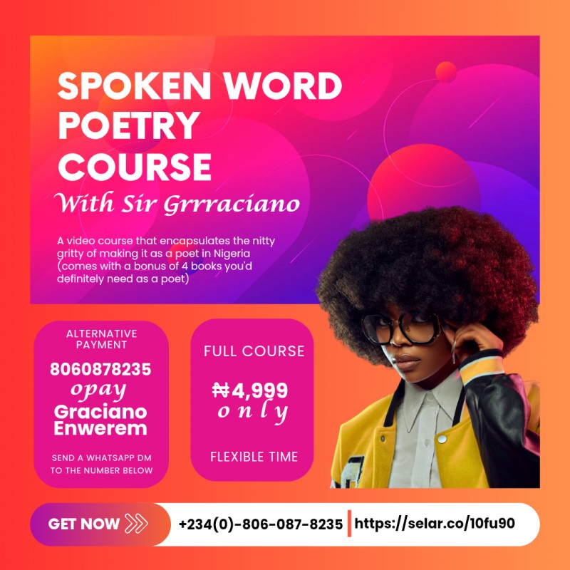 Spoken Word Assignment Spoken Word Course