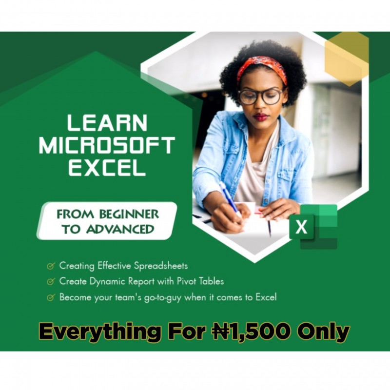 Buy Microsoft Excel Excel from Beginner to Advance by Coach on