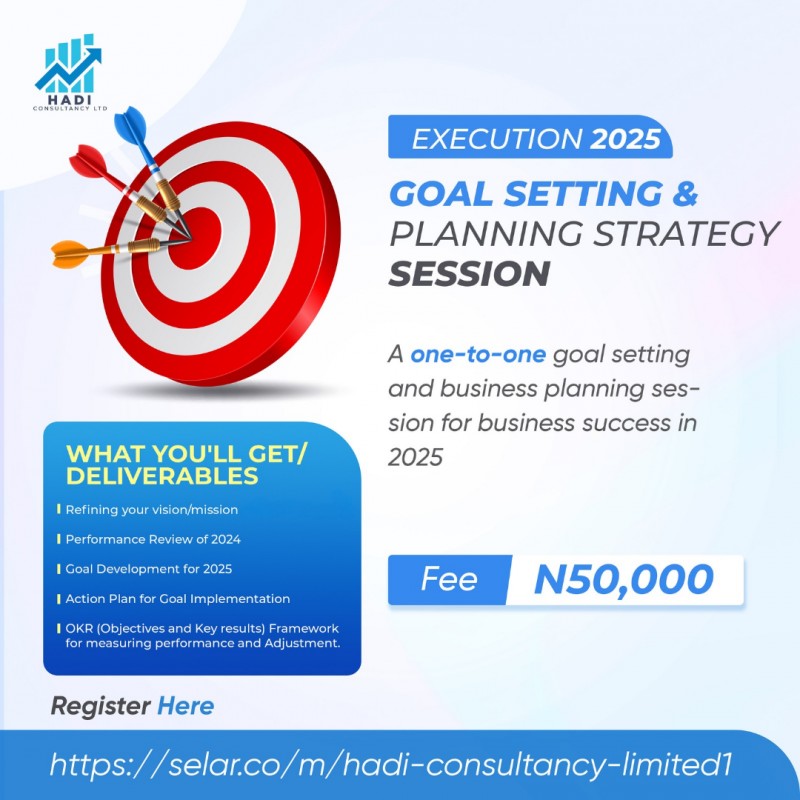 Goal Setting and Business Planning Session