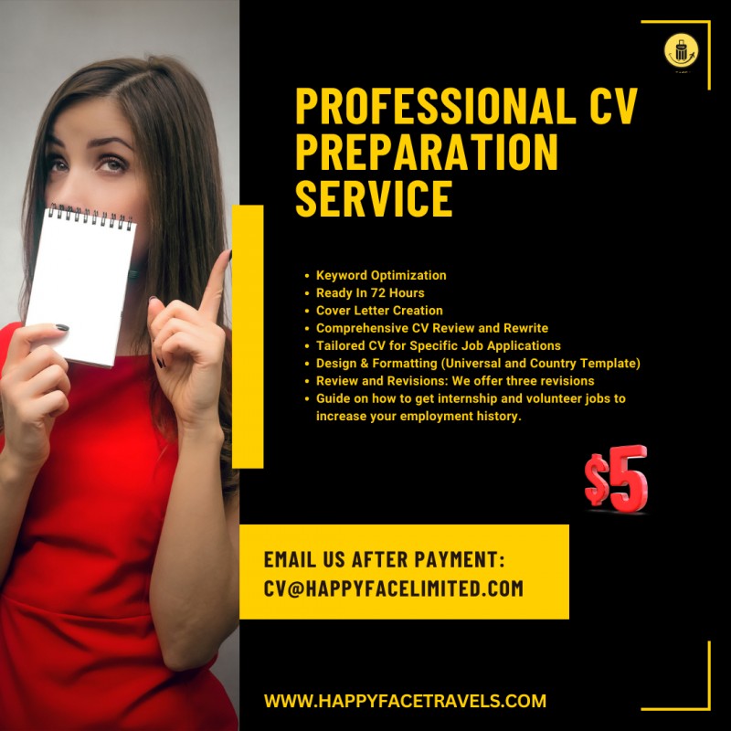 Professional CV Preparation Service` copy