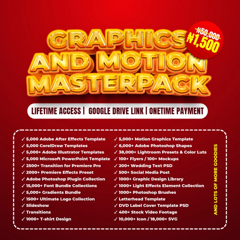 Graphics and Motion Masterpack