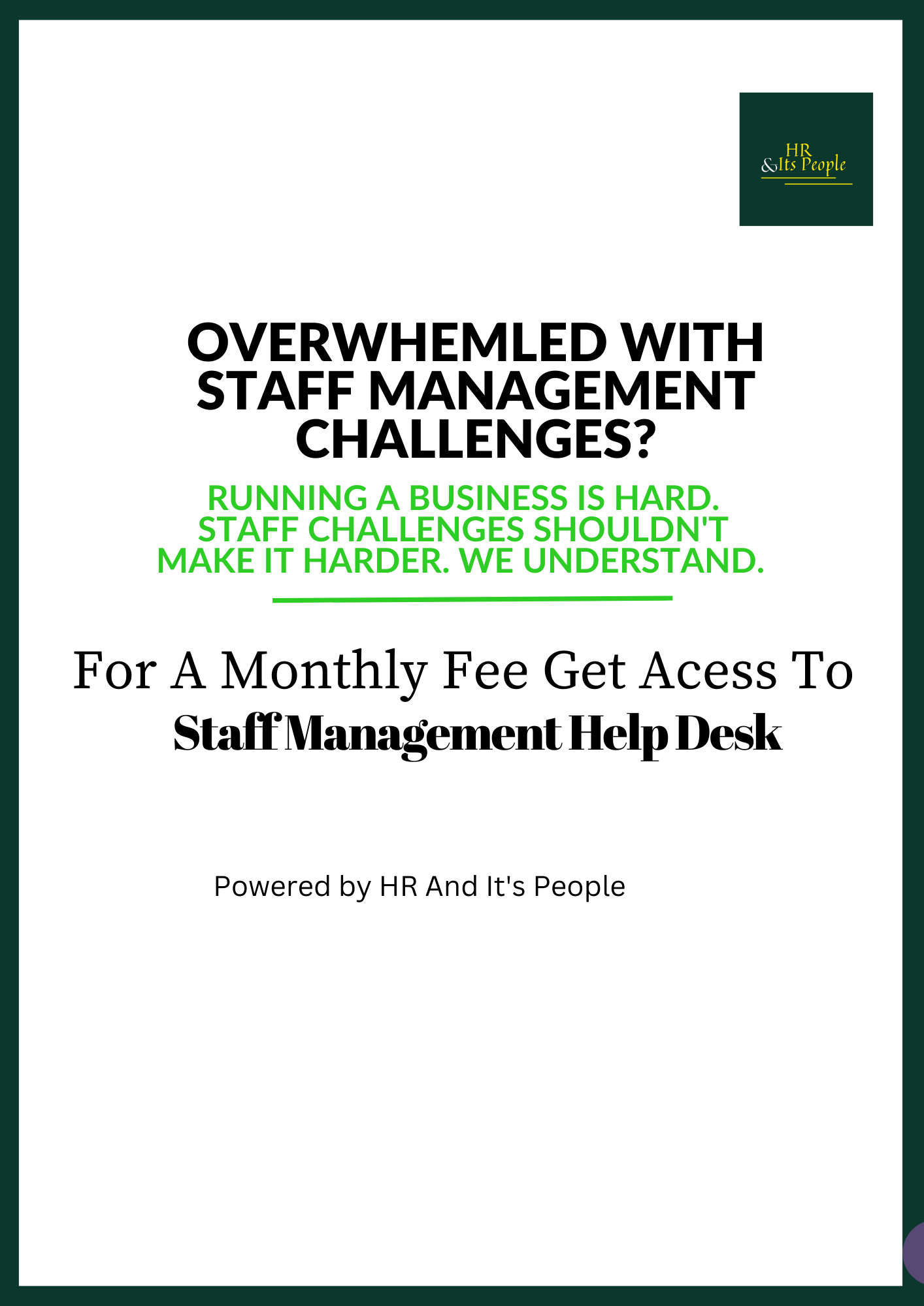 STAFF MANAGEMENT HELP DESK(pro)