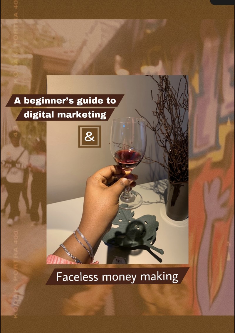 A beginner's guide to digital marketing and faceless money making 📲🔥💰💸