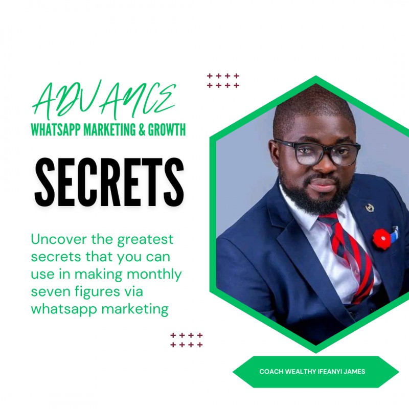 ADVANCE WHATSAPP MARKETING AND GROWTH SECRETS
