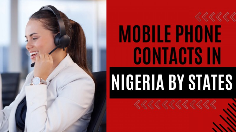 MOBILE CONTACTS IN NIGERIA BY STATES