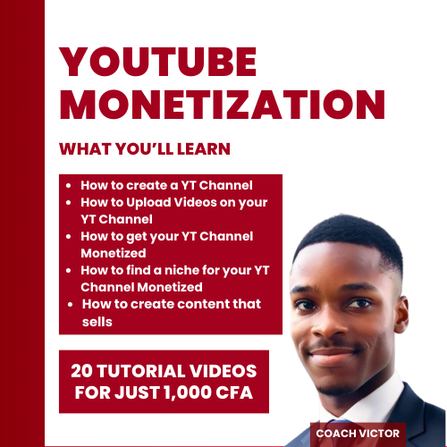 YOUTUBE MONETIZATION COURSE