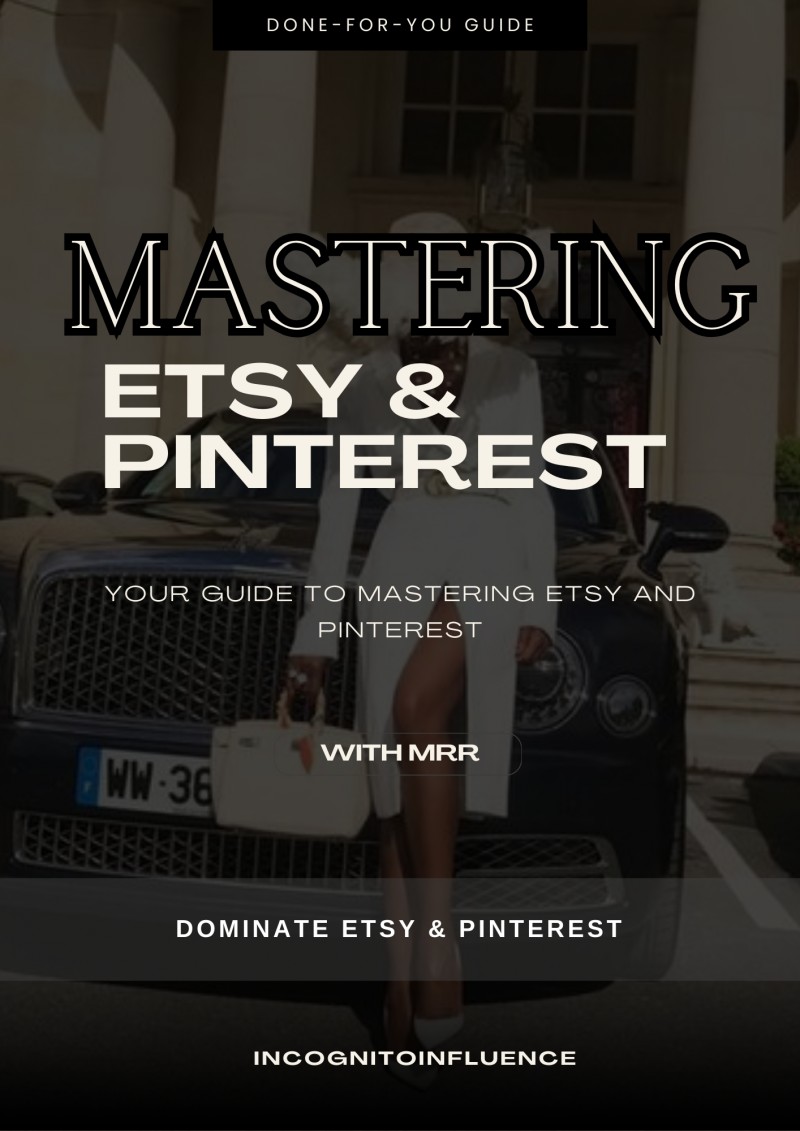 Mastering Etsy and Pinterest