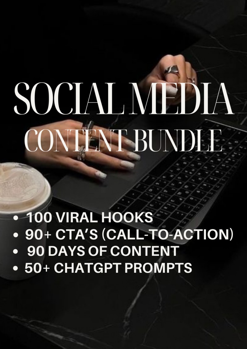 SOCIAL MEDIA CONTENT BUNDLE