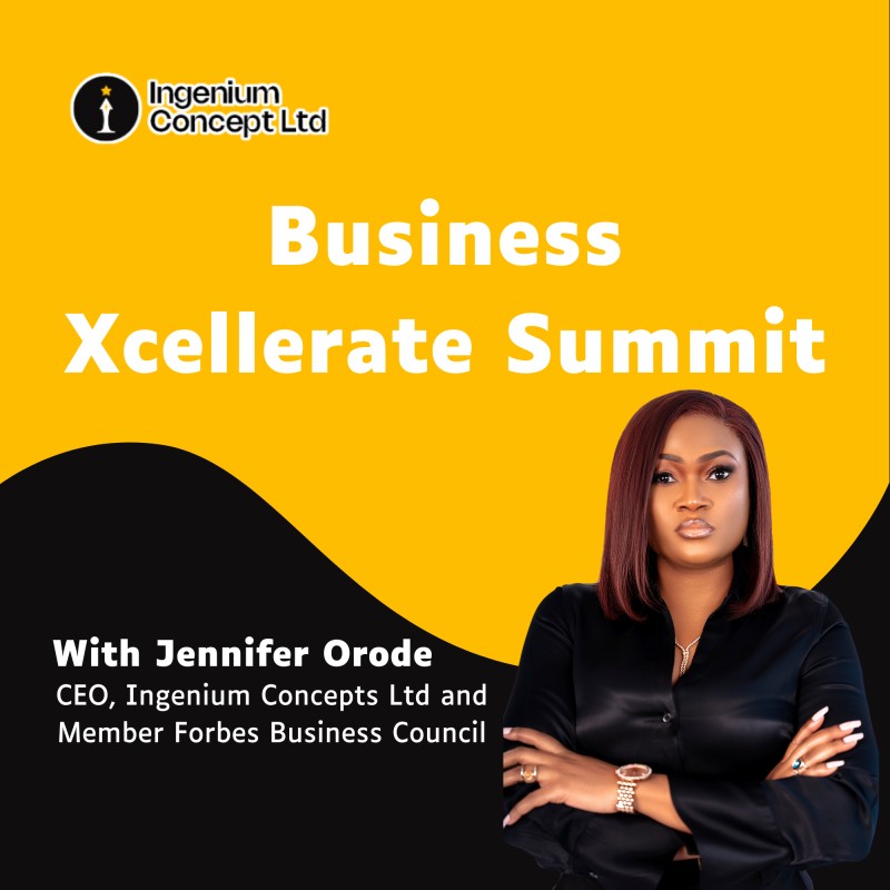 BUSINESS XCELLERATE SUMMIT with Coach Jennifer Orode