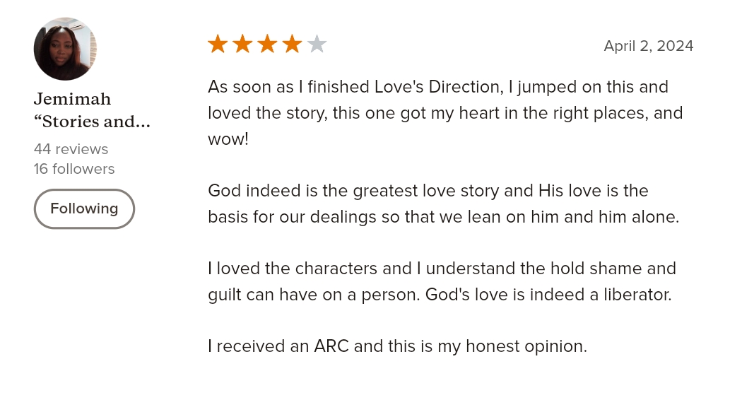 Customer review 1