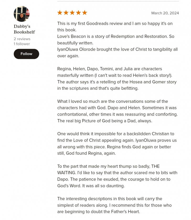 Customer review 2