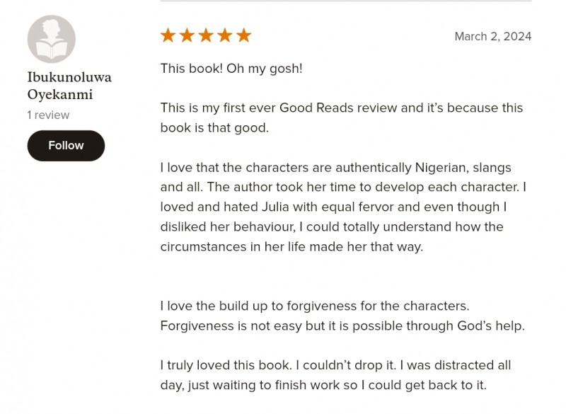 Customer review 3