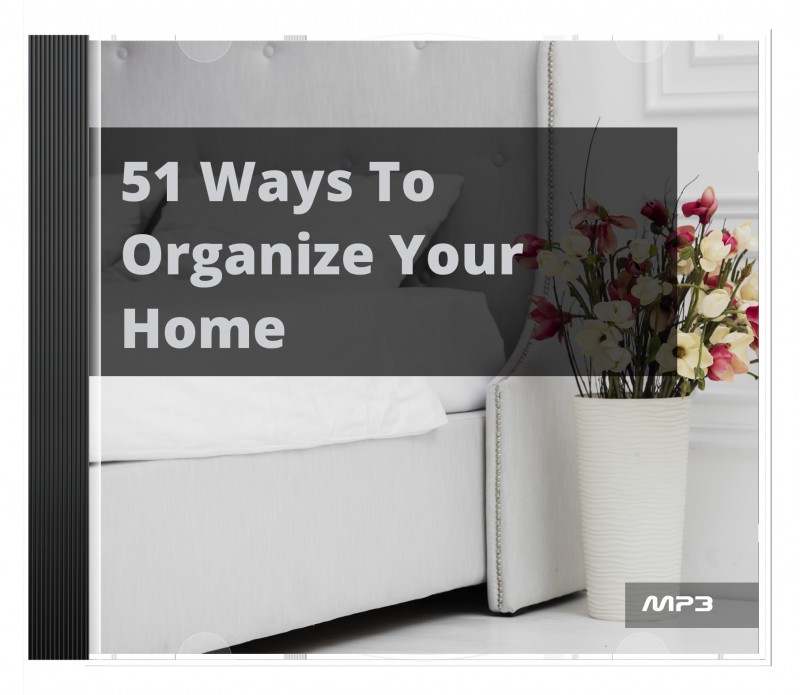 51-Ways-To-Organize-Your-Home-Audio-Book Cover