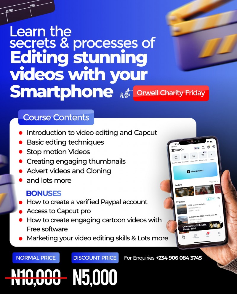 Smartphone Video Editing(edit like a Pro)