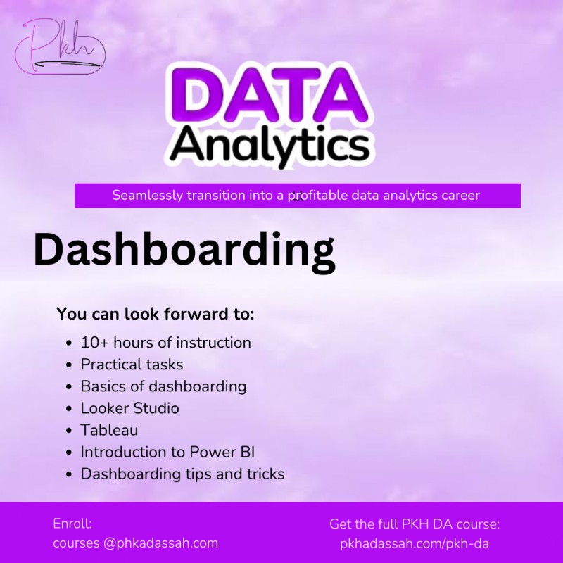 PKH DA - Dashboarding (monthly subscription)