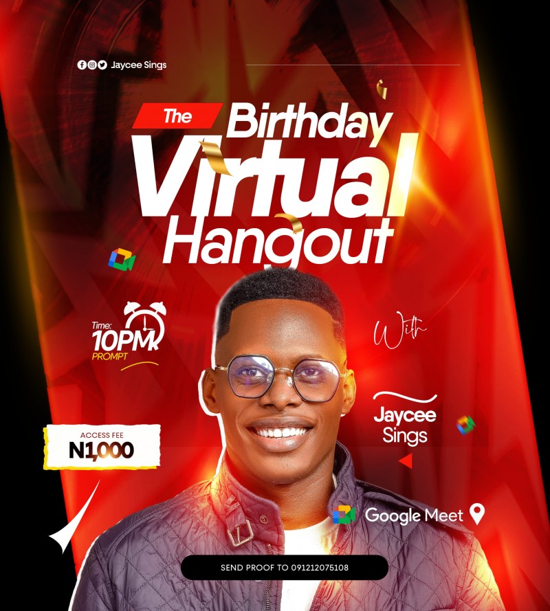 Jaycee Sings - Virtual Birthday Hangout