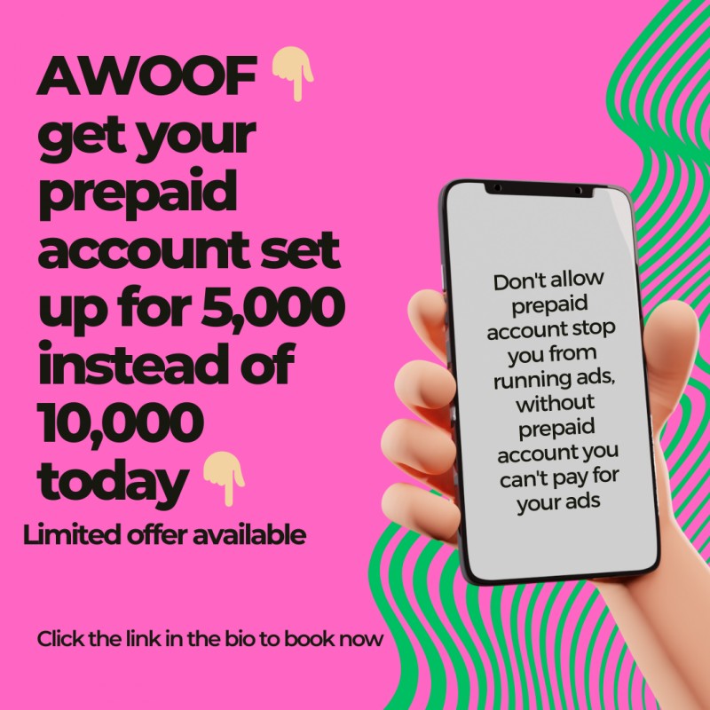 Prepaid account set up