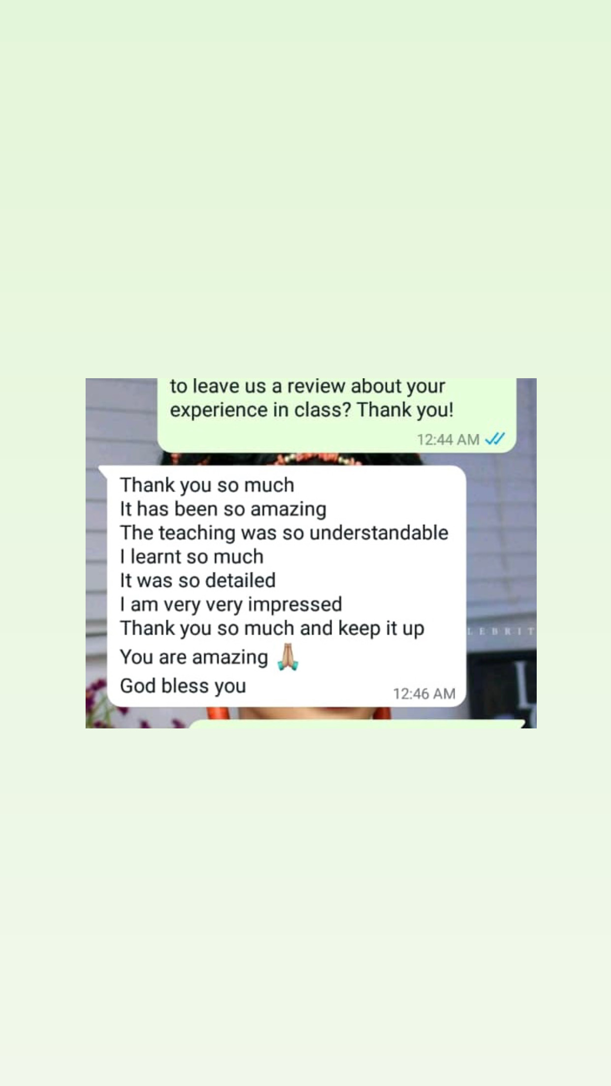 Customer review 8