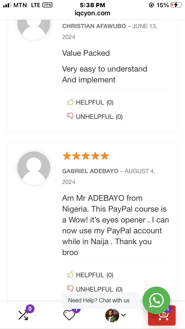 Customer review 6