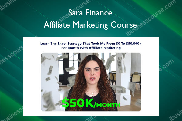 Sara Finance – Affiliate Marketing Course