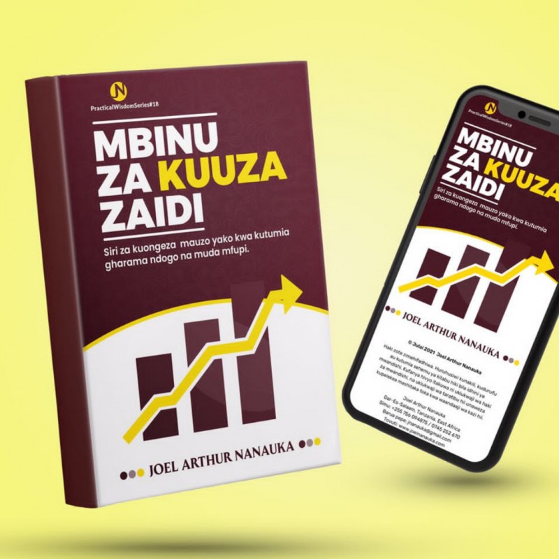 MBINU ZA KUUZA ZAIDI: Siri Za KUONGEZA MAUZO Mara 2 Au Zaidi (SOFTCOPY)
