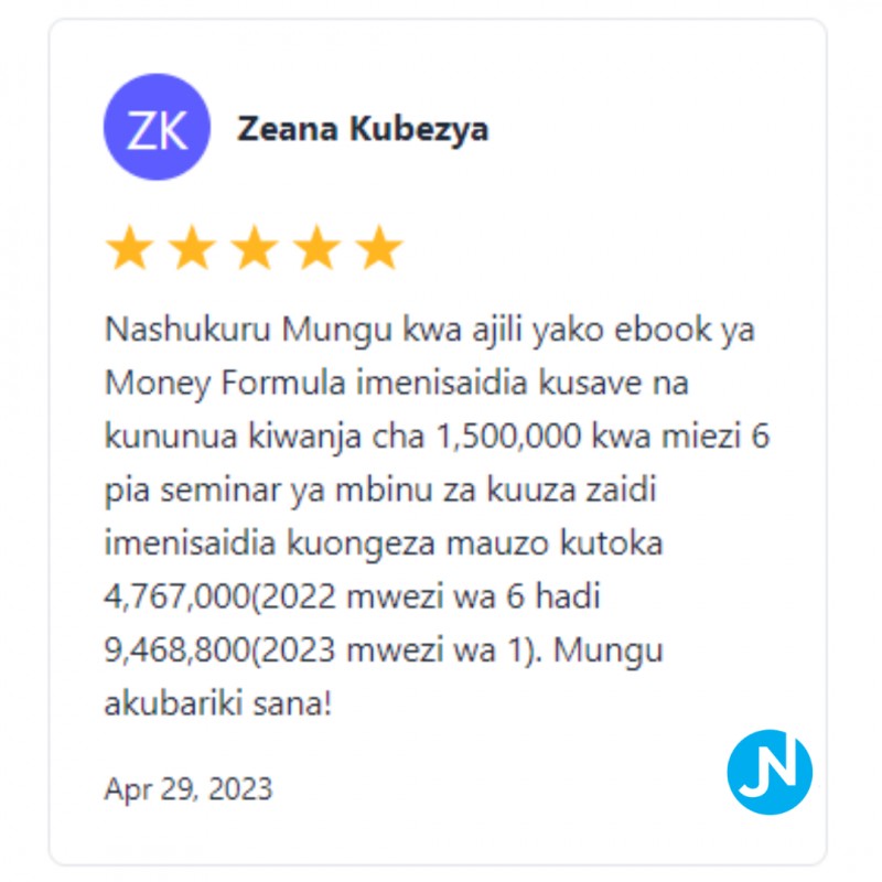 Customer review 5
