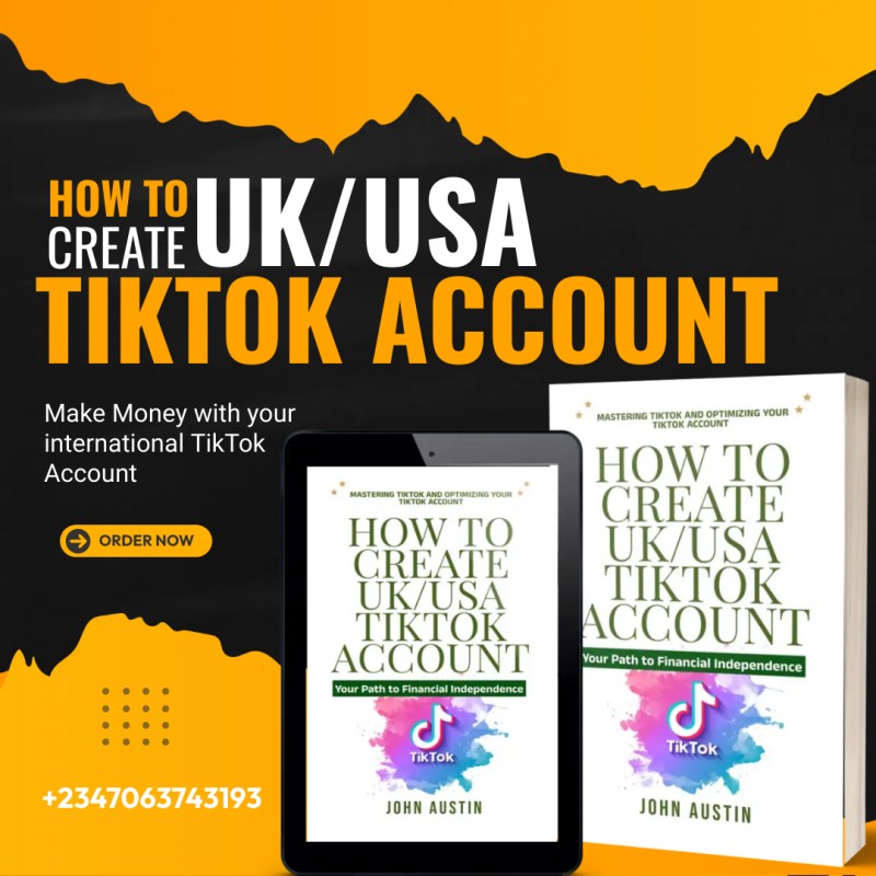 Buy HOW TO CREATE INTERNATIONAL TIKTOK ACCOUNT by IshatechGlobal on Selar